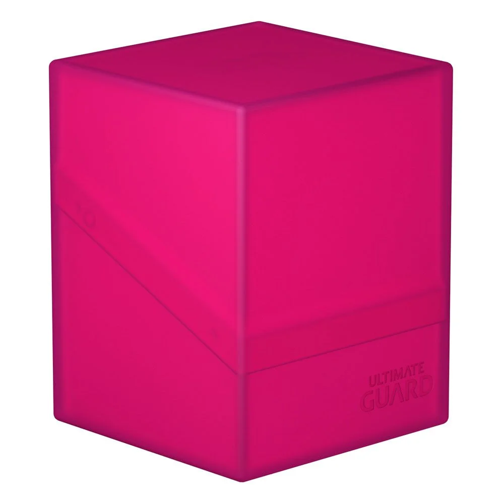 Ultimate Guard Boulder 100+ (76 x 75 x 98.5 mm) - Rhodonite (soft-touch finish)